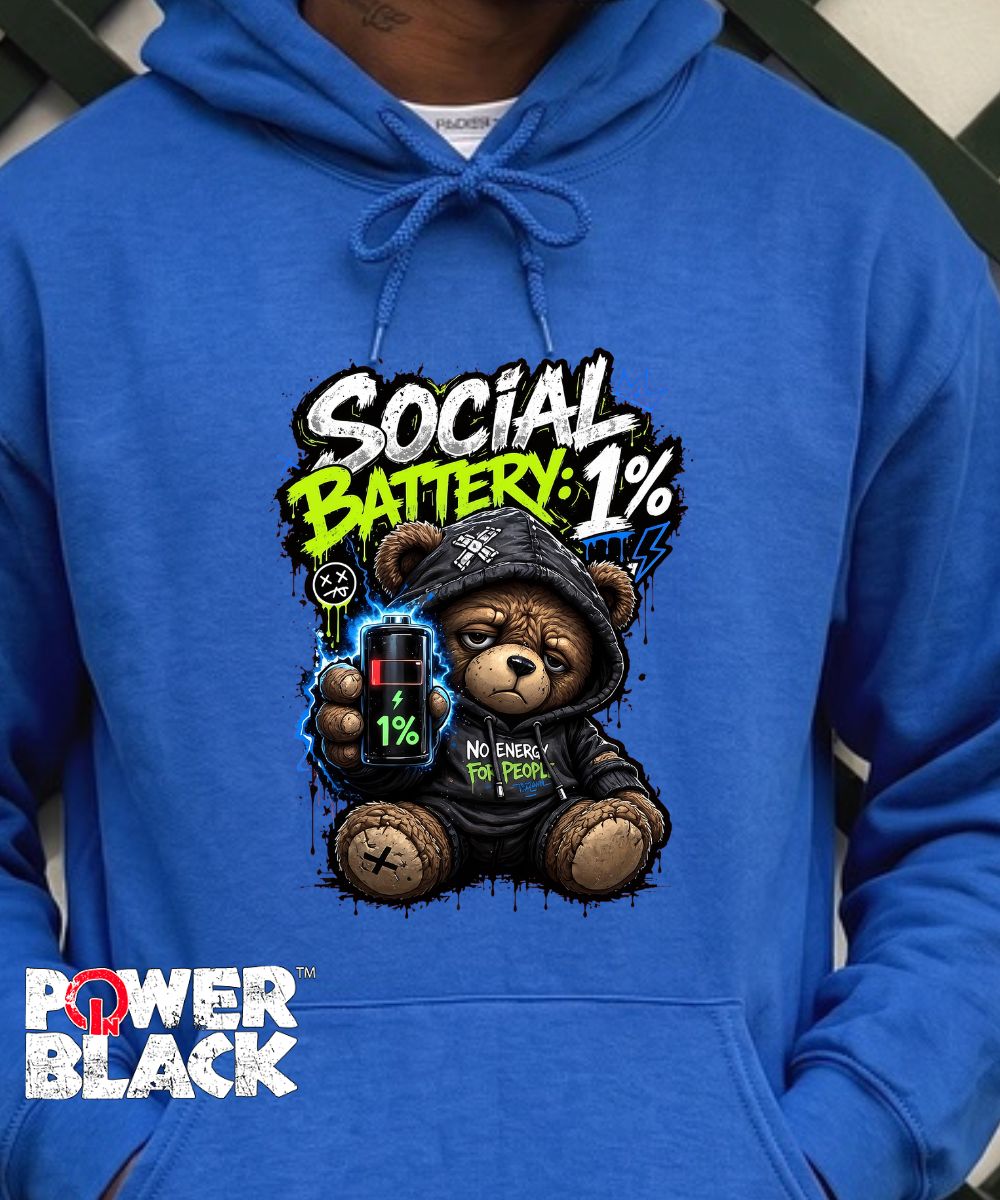 Social Battery Hoodie