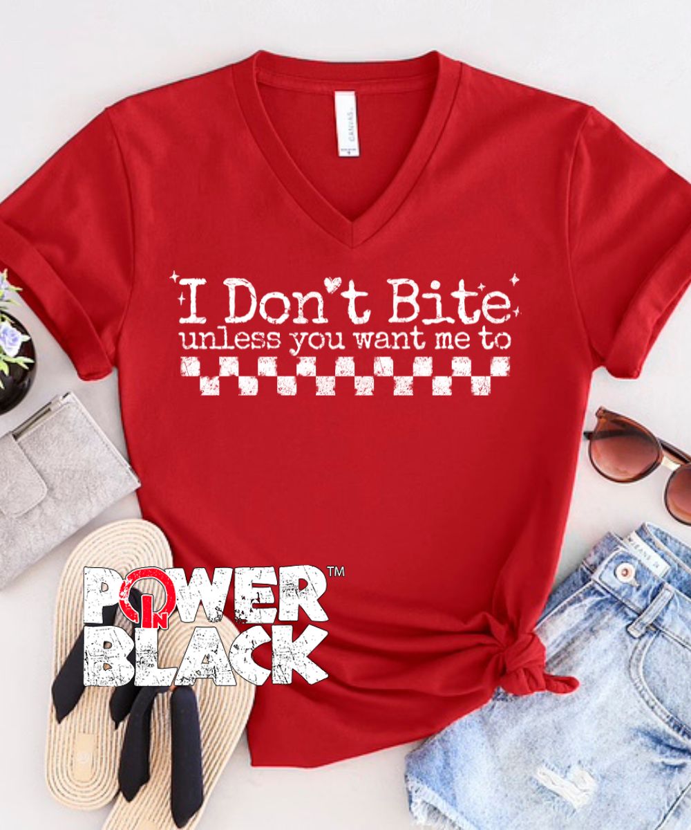 I Don't Bite (Distressed Design)