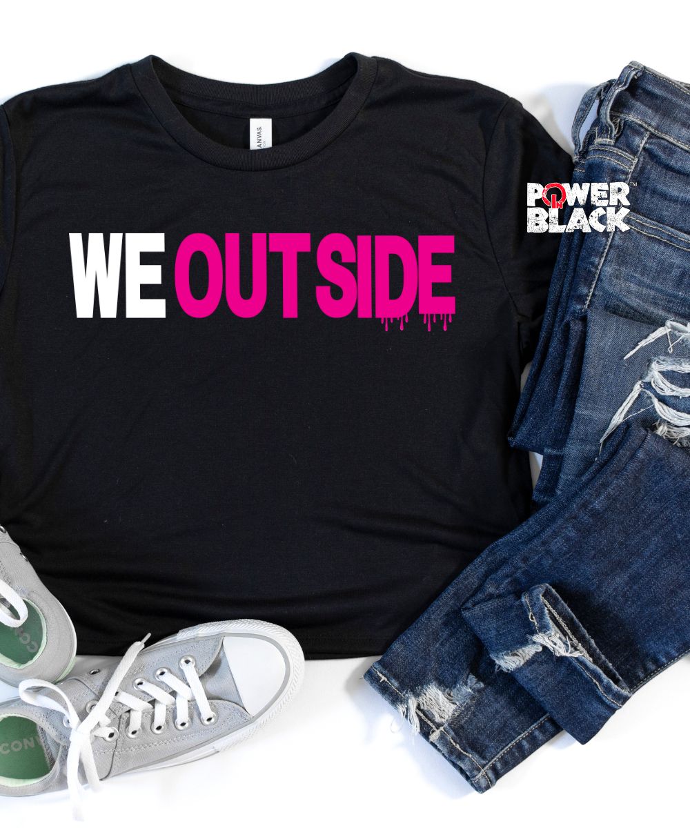 We Outside Crop Top