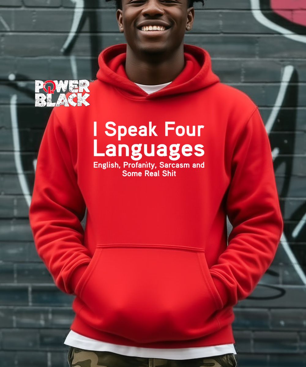 Four Languages Hoodie