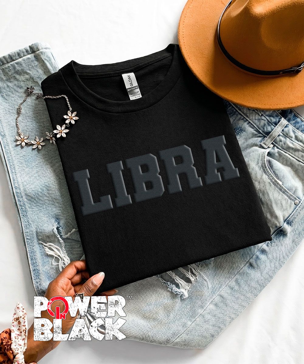 Puff Libra (Black Puff Design)