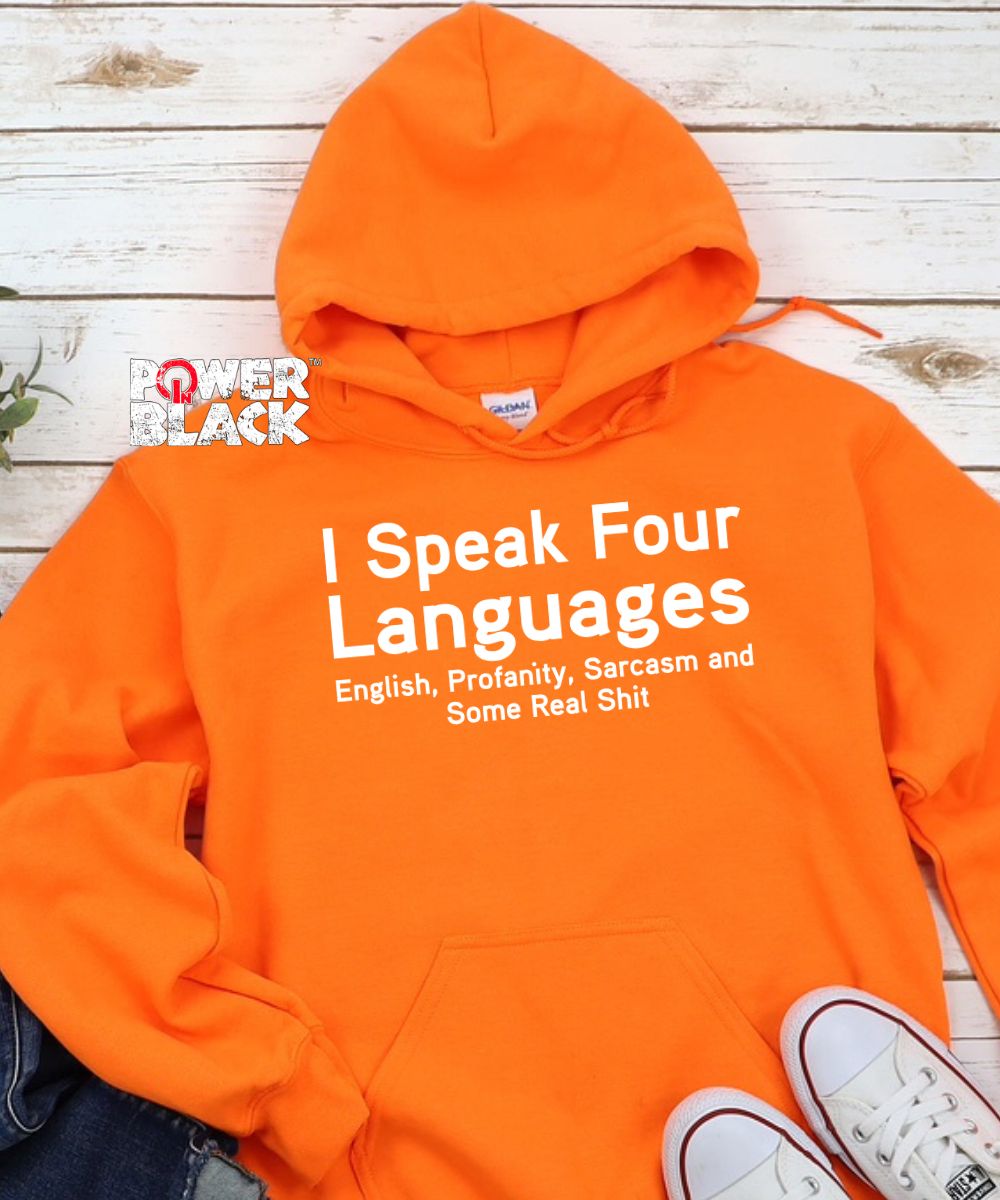 Four Languages Hoodie