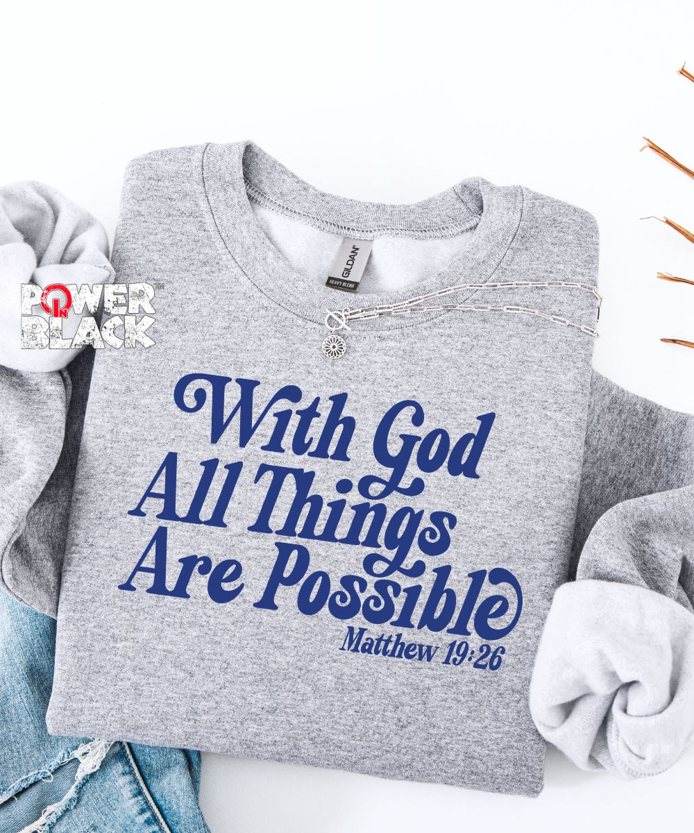 With God Sweatshirt