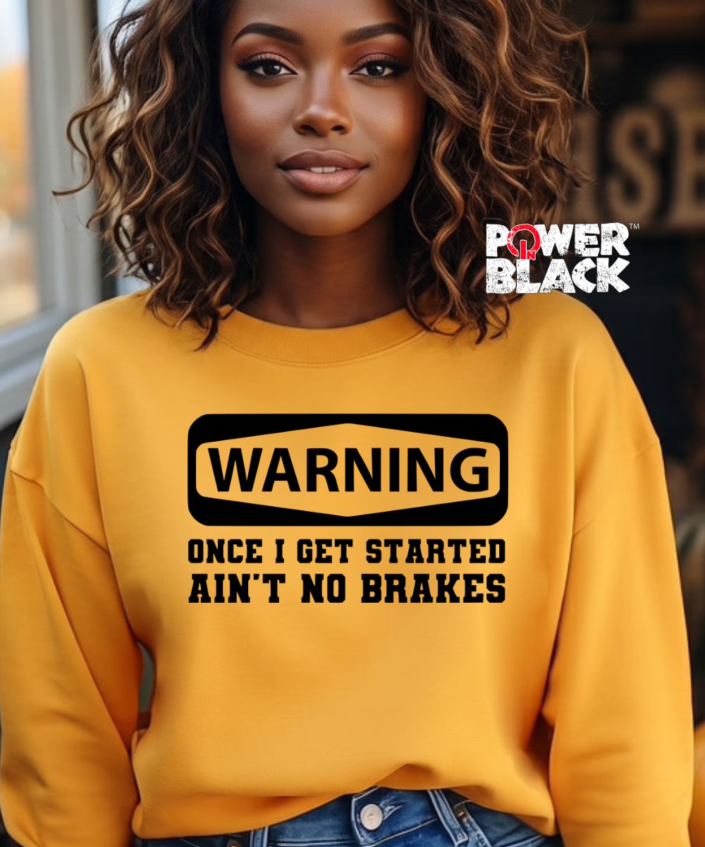 Warning Sweatshirt