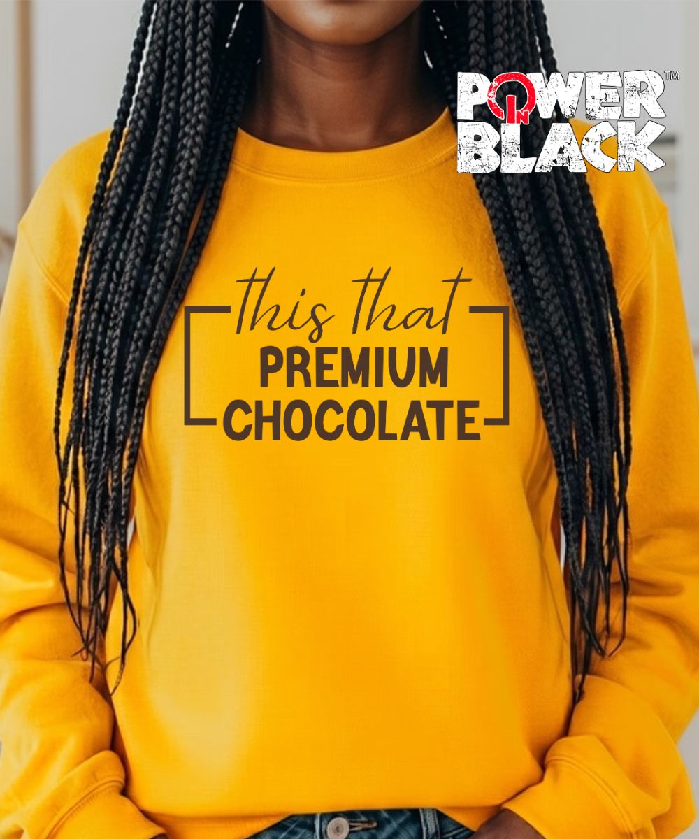 Premium Chocolate Sweatshirt