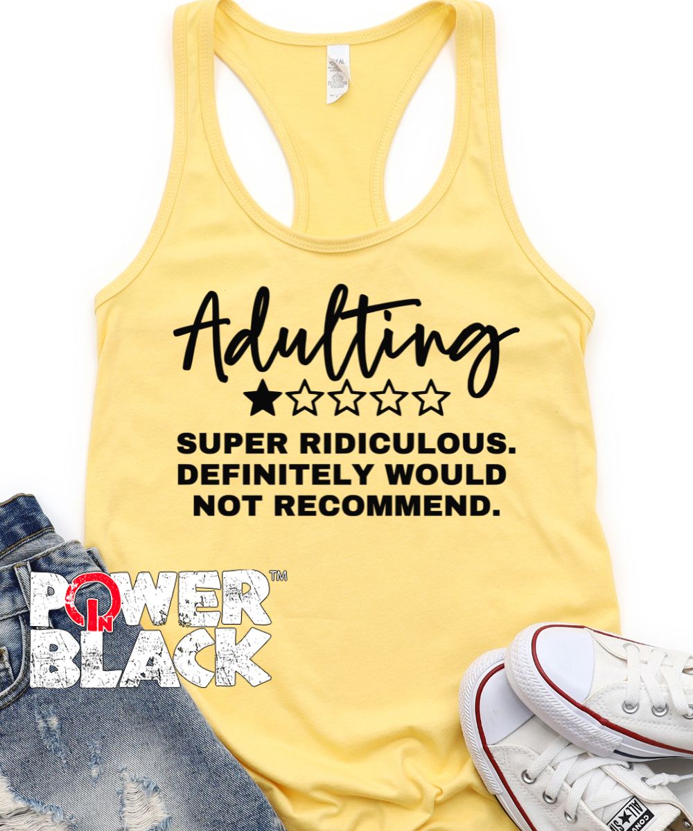 Adulting Tank