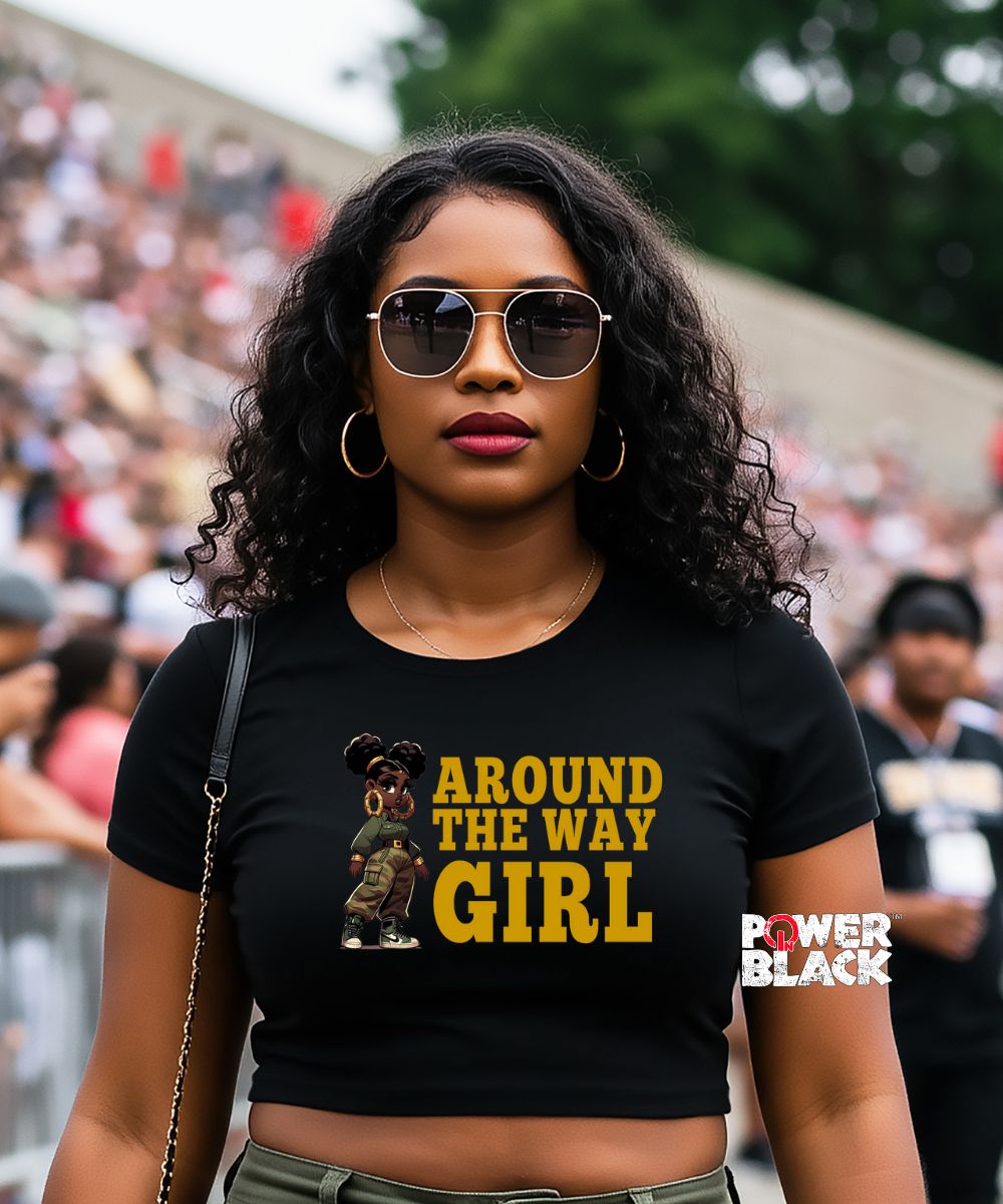 Around The Way Girl Crop Top