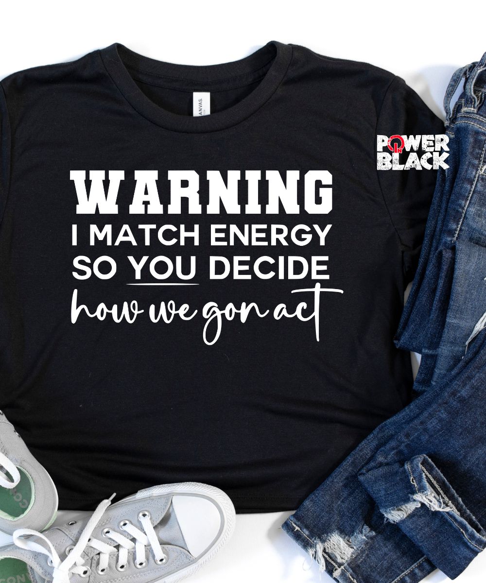 I Match Energy Crop Top