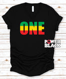 One