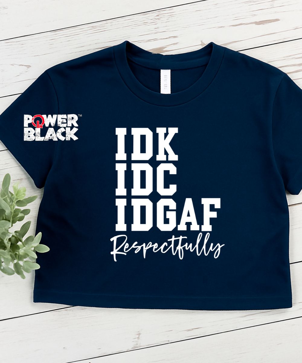 Respectfully Crop Top