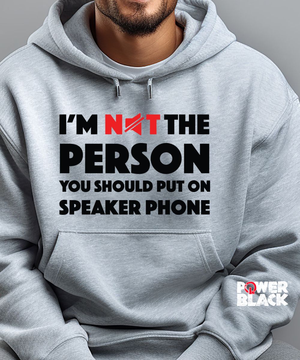Speaker Phone Hoodie