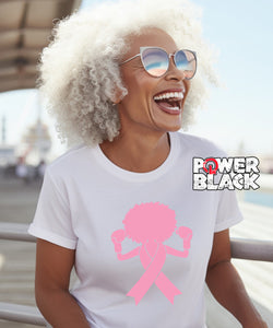 Afro Pink Ribbon