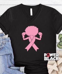 Afro Pink Ribbon