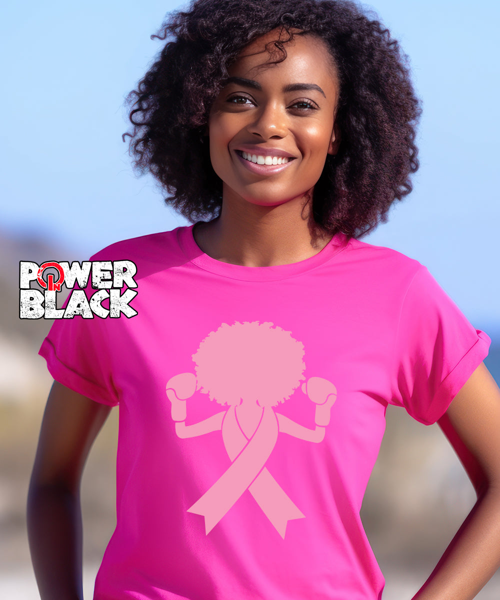 Afro Pink Ribbon