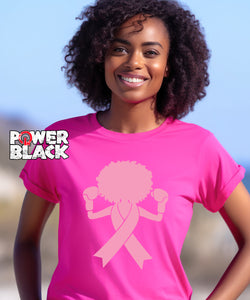 Afro Pink Ribbon