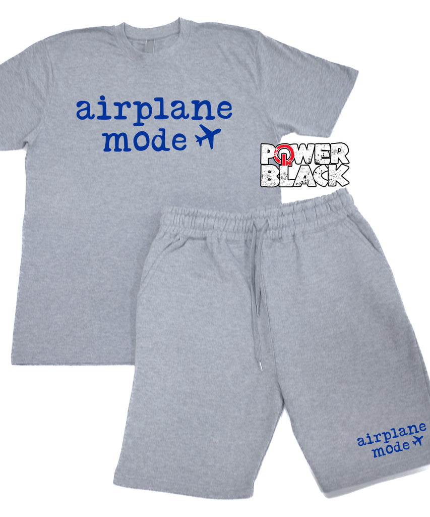 Airplane Mode Jogger Shorts Set