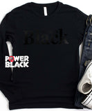 Always Bet On Black (Black Foil) Long Sleeve