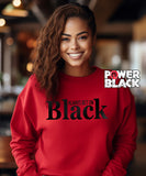 Always Bet On Black (Black Foil) Sweatshirt