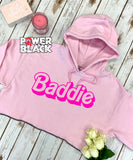 Crop Hoodie - Baddie
