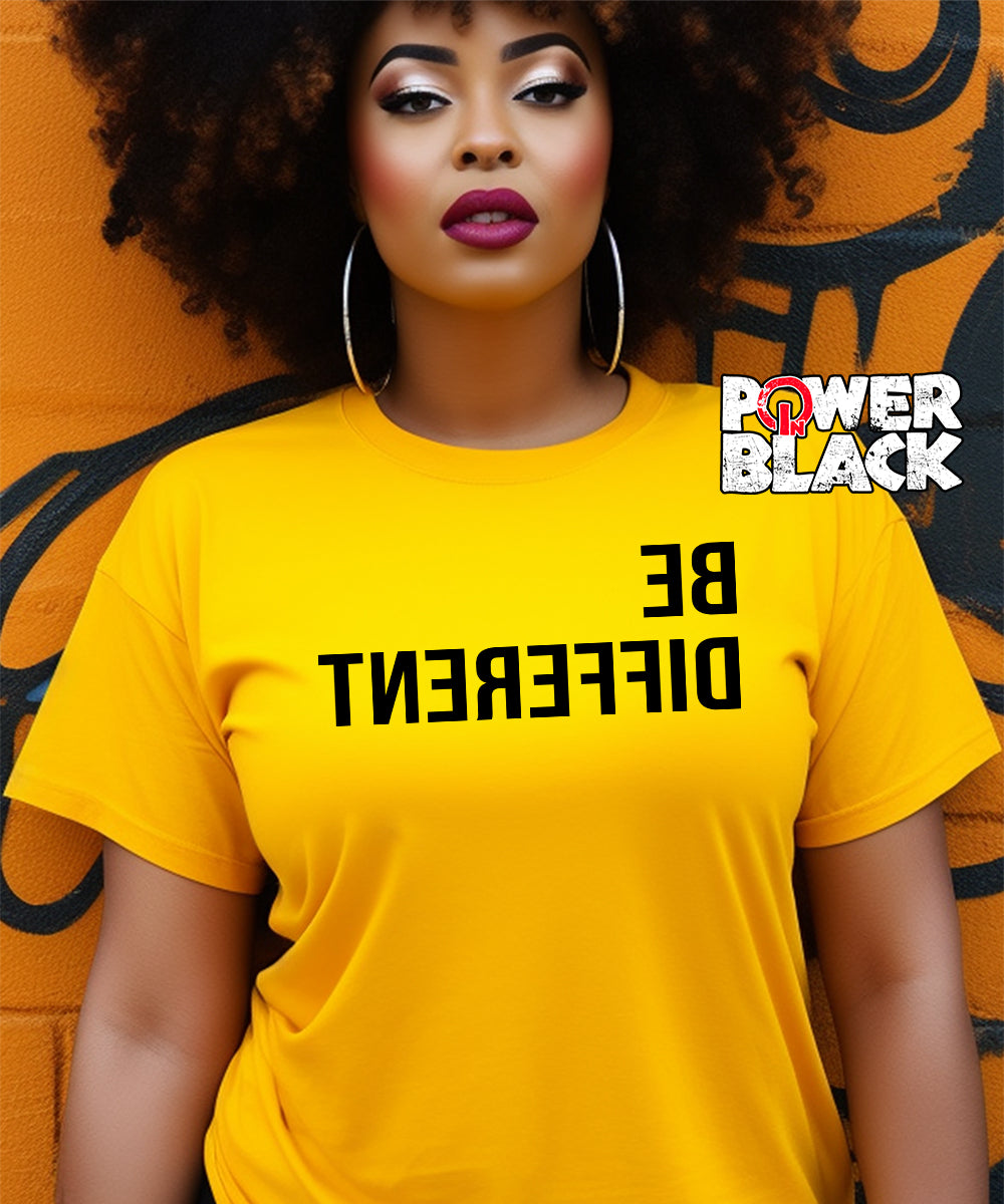 Be Different (backwards print)