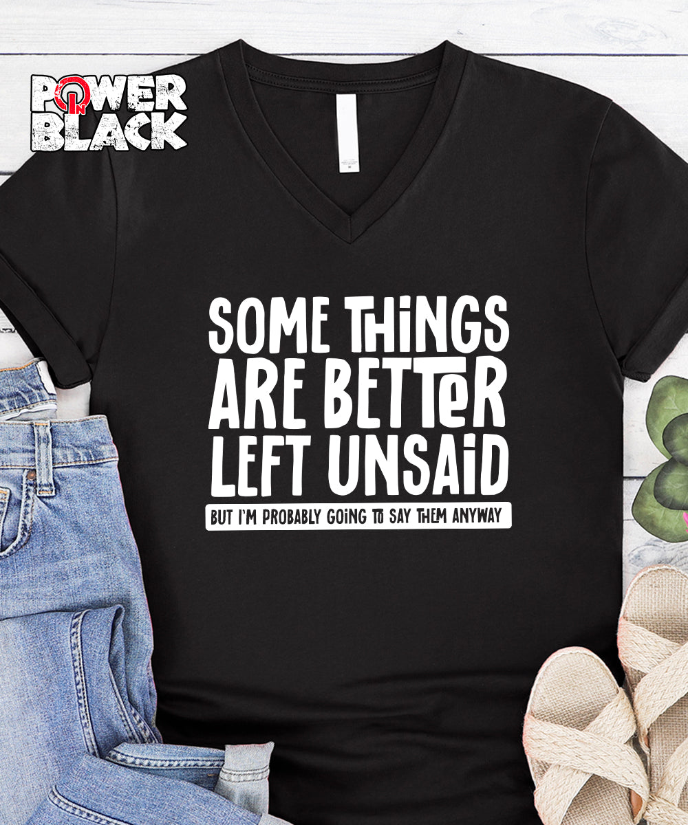 Better Left Unsaid