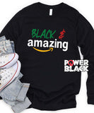 Black & Amazing Long Sleeve