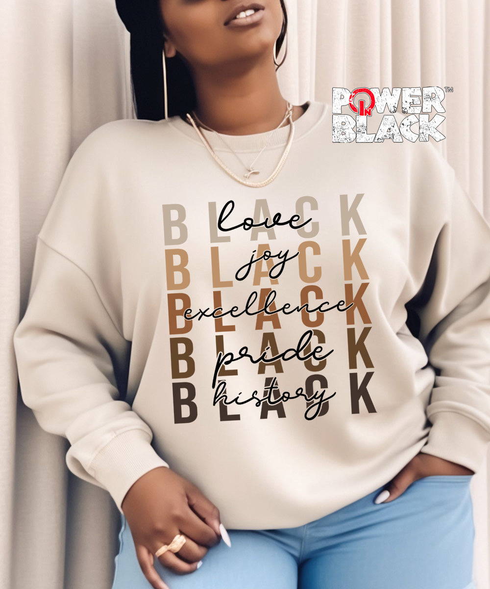 Black Everything Sweatshirt