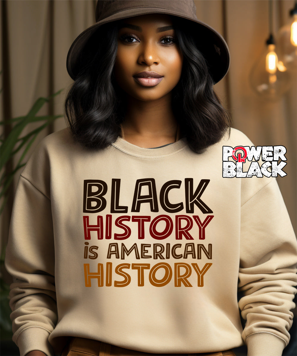 Black History Is American History Sweatshirt
