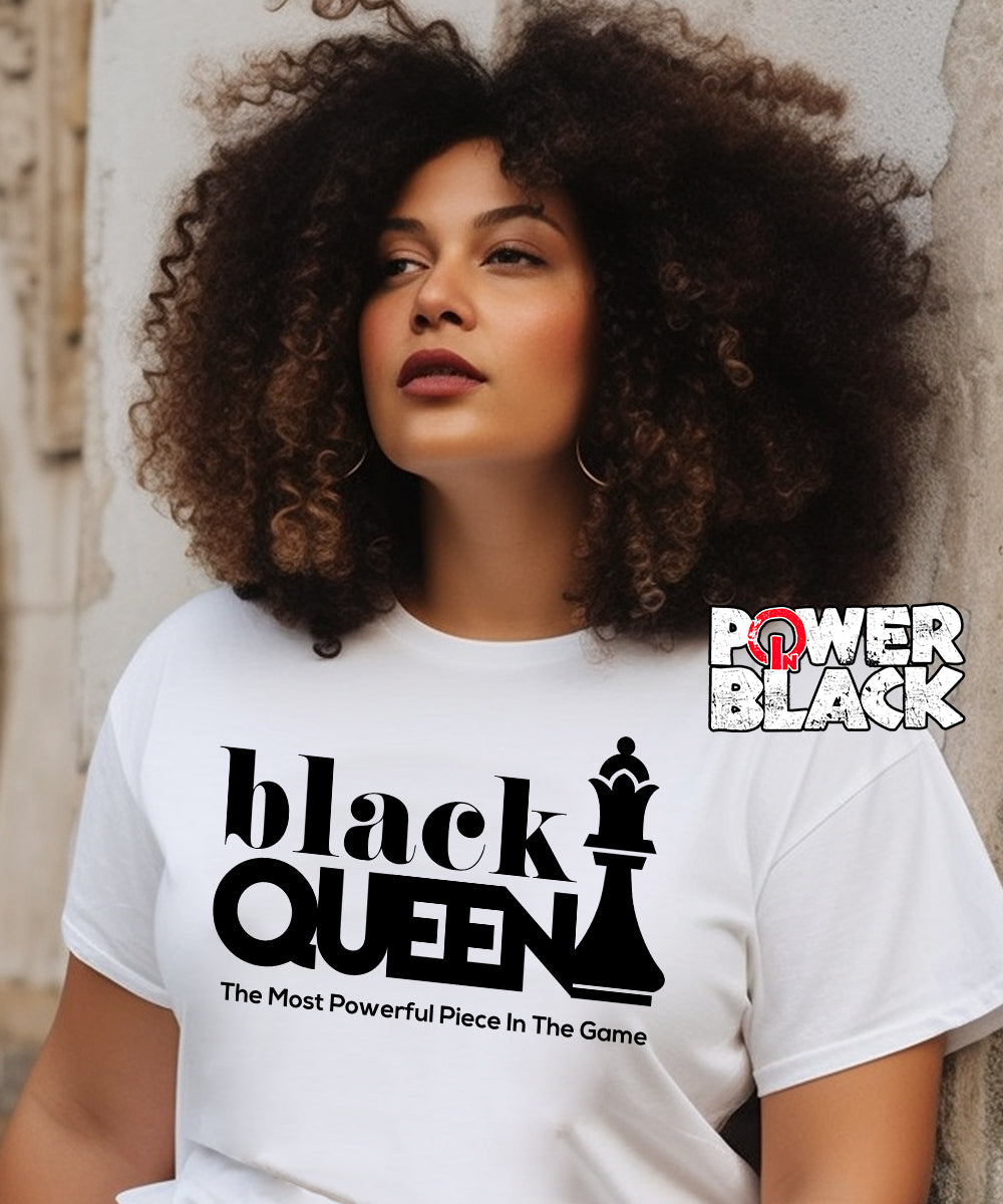 Black Queen The Most Powerful Piece In The Game' Men's T-Shirt