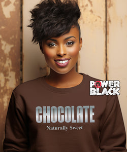 Chocolate Bar (Shiny Silver Foil) Sweatshirt