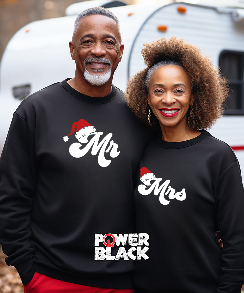 Christmas Mr. & Mrs. Sweatshirt Set