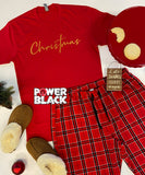 Christmas Plaid Pajama Set