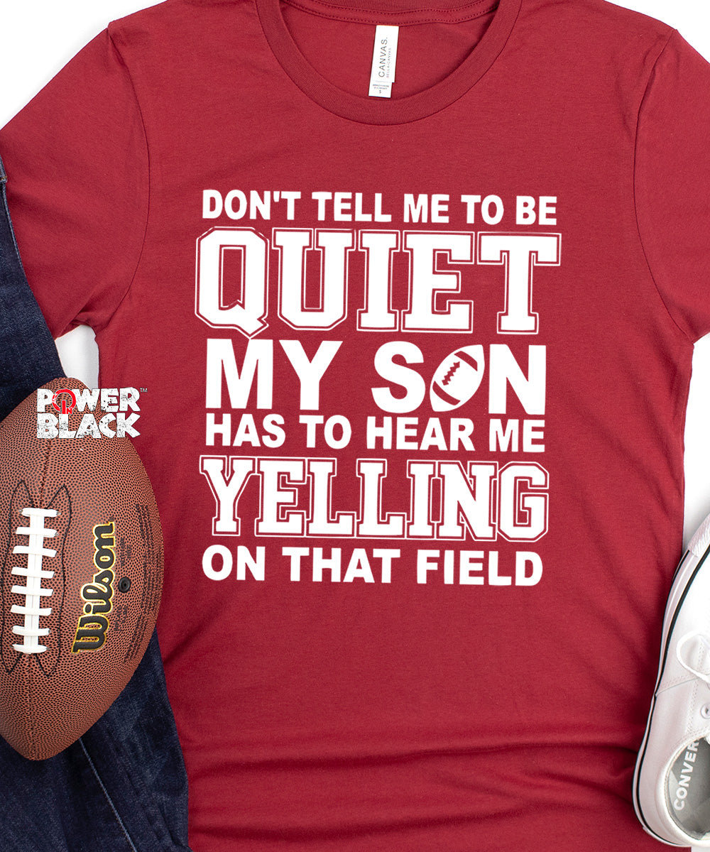 Don't Tell Me To Be Quiet  - FINAL SALE - NO EXCHANGES