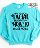 Facial Expressions Sweatshirt