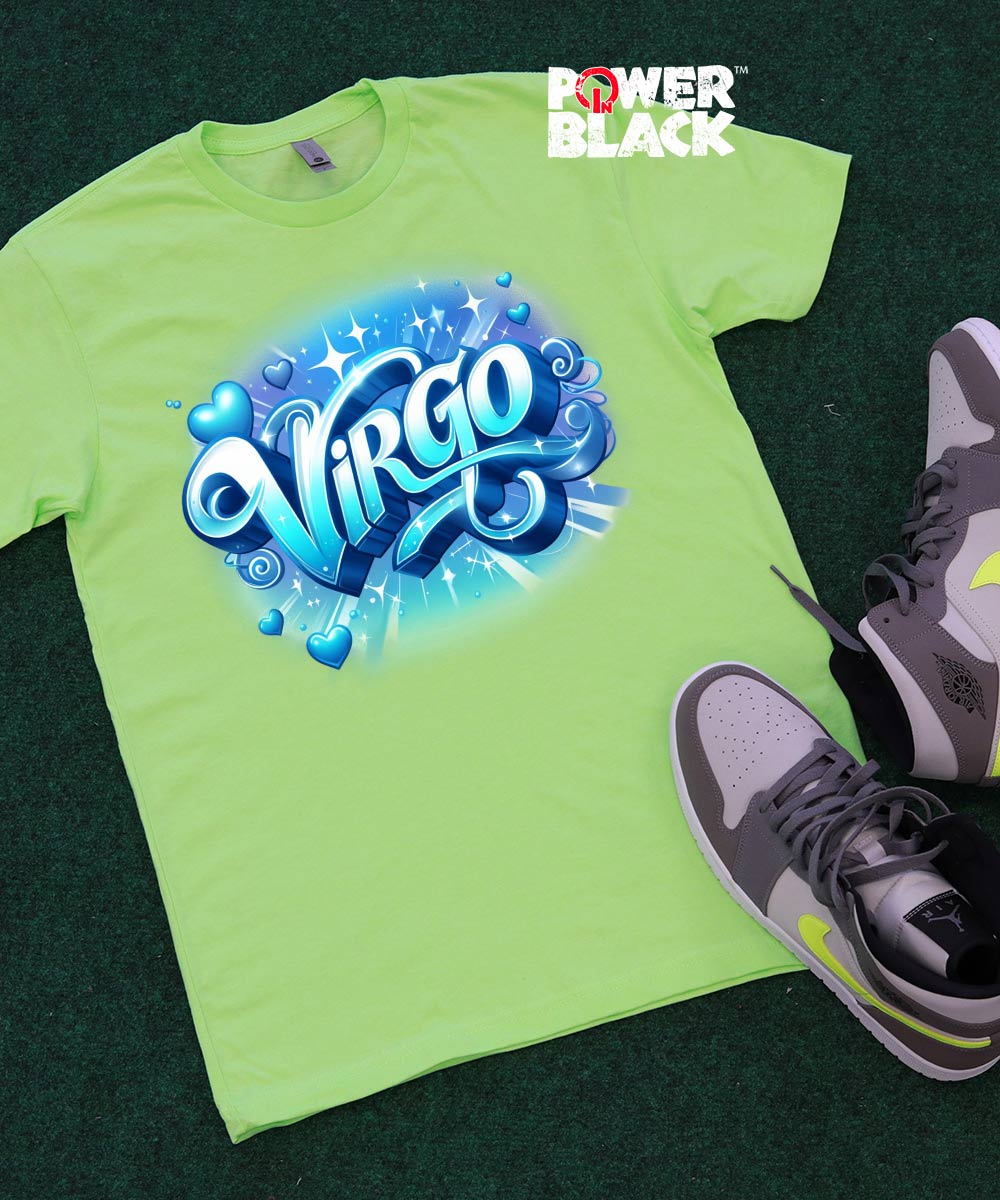 Graffiti Virgo Zodiac