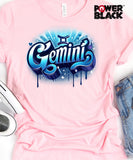 Graffiti Gemini Zodiac