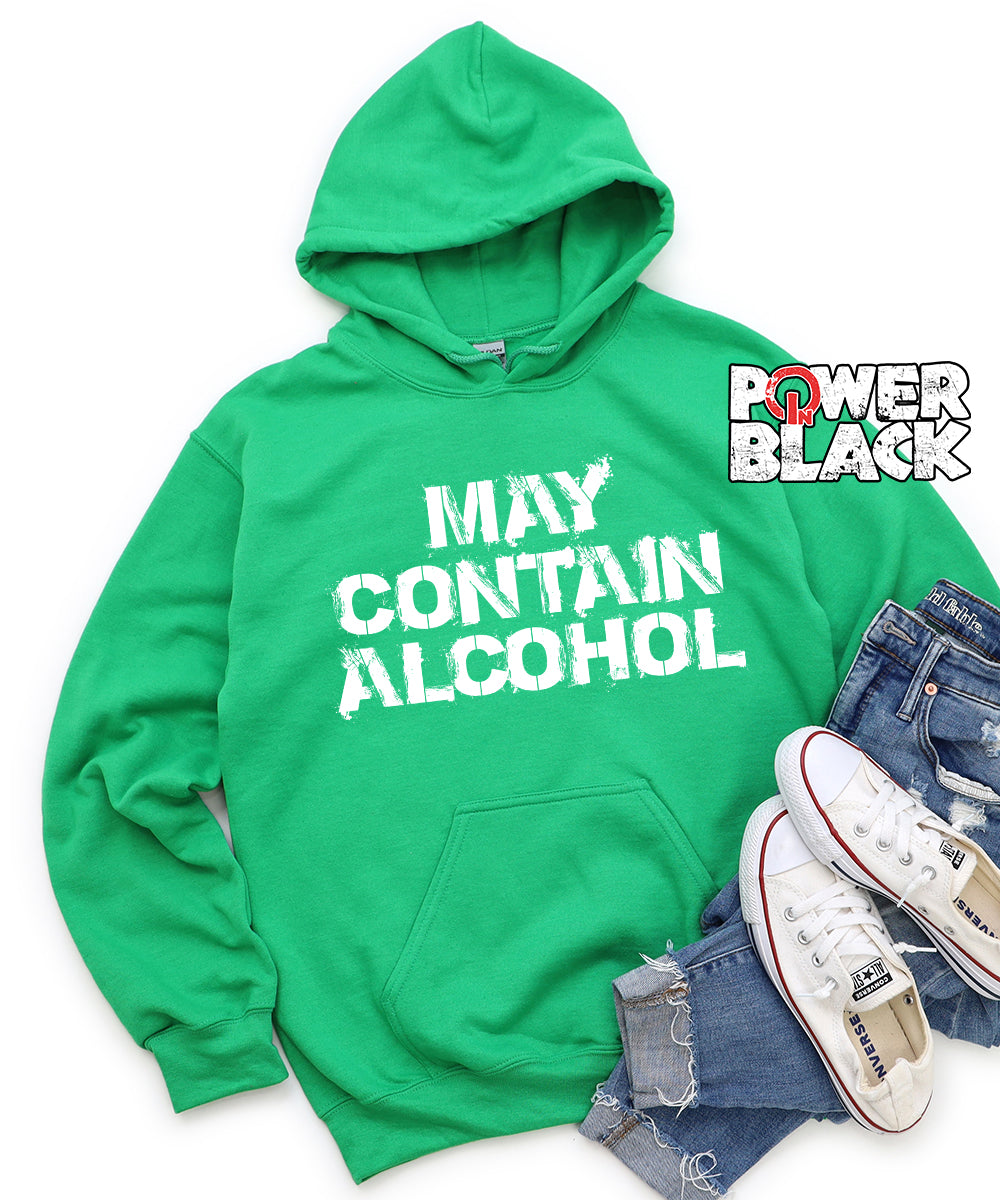 May Contain Alcohol Hoodie
