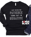 Negative Patience Long Sleeve