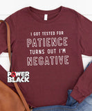 Negative Patience Long Sleeve