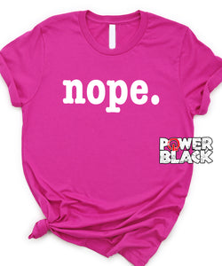 Nope.