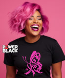 Pink Breast Cancer Butterfly