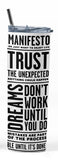 Positive Quotes Tumbler