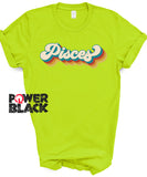 Retro Pisces Zodiac Shirt