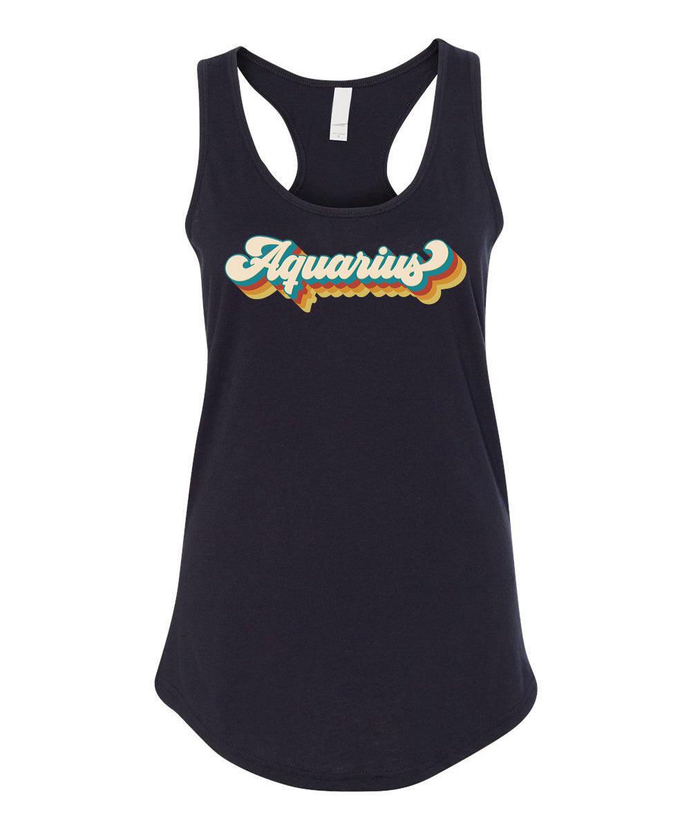 Retro Aquarius Zodiac Shirt