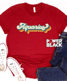 Retro Aquarius Zodiac Shirt