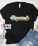 Retro Aquarius Zodiac Shirt