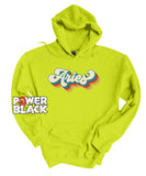 Retro Aries Zodiac Hoodie