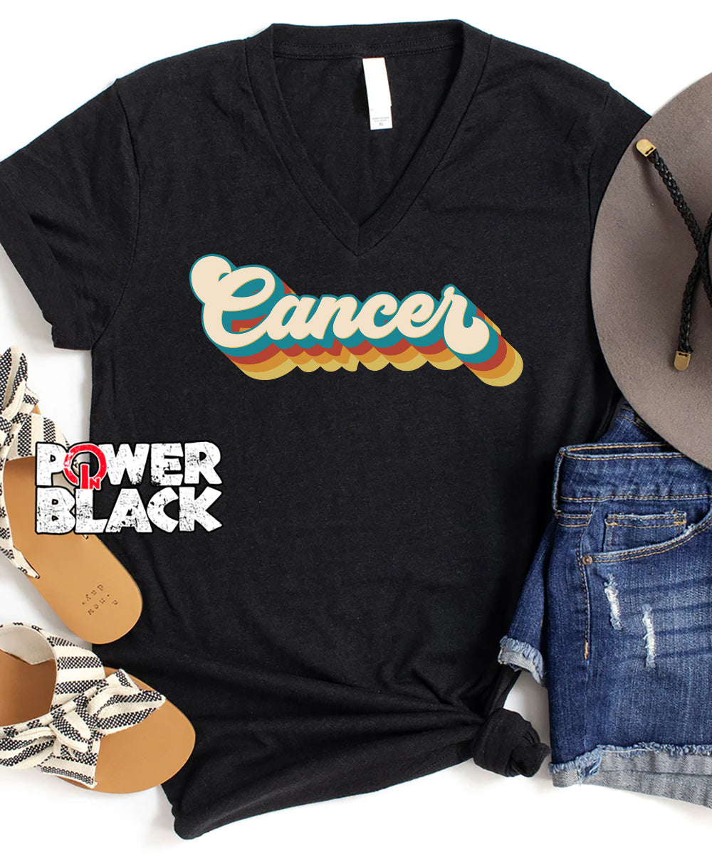 Retro Cancer Zodiac Shirt
