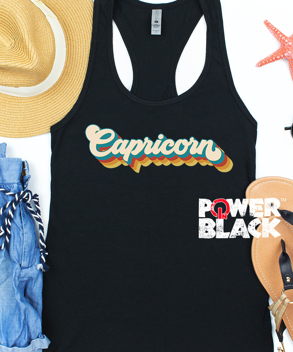 Retro Capricorn Zodiac Shirt