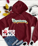 Retro Capricorn Zodiac Hoodie